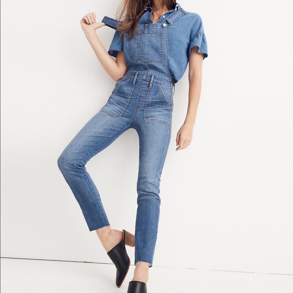 Madewell Skinny Overalls